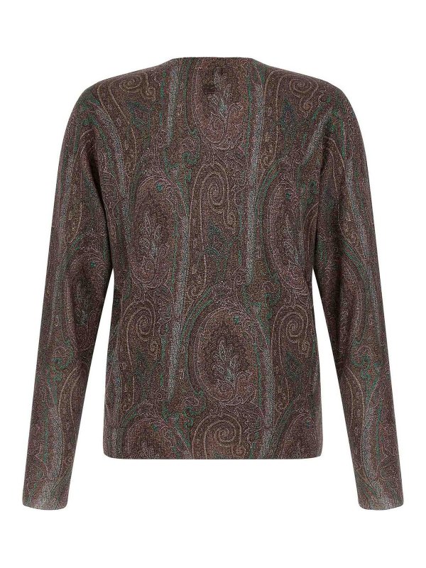 ETRO: crew necks online - Paisley sweater