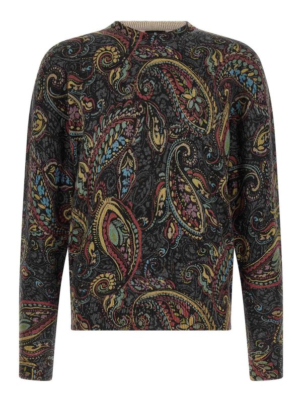 ETRO: Pull col rond - Pull Col Rond - Multicolore