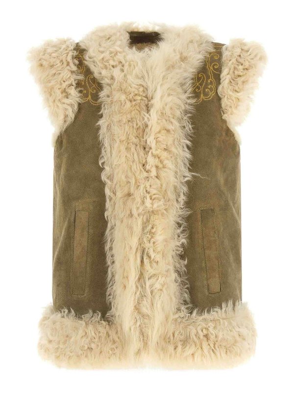 ETRO: Chalecos - Chaleco - Beis