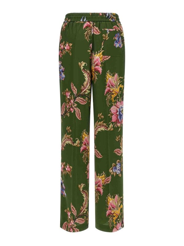 ETRO: Pantalons casual online - Pantalons Décontractés - Vert