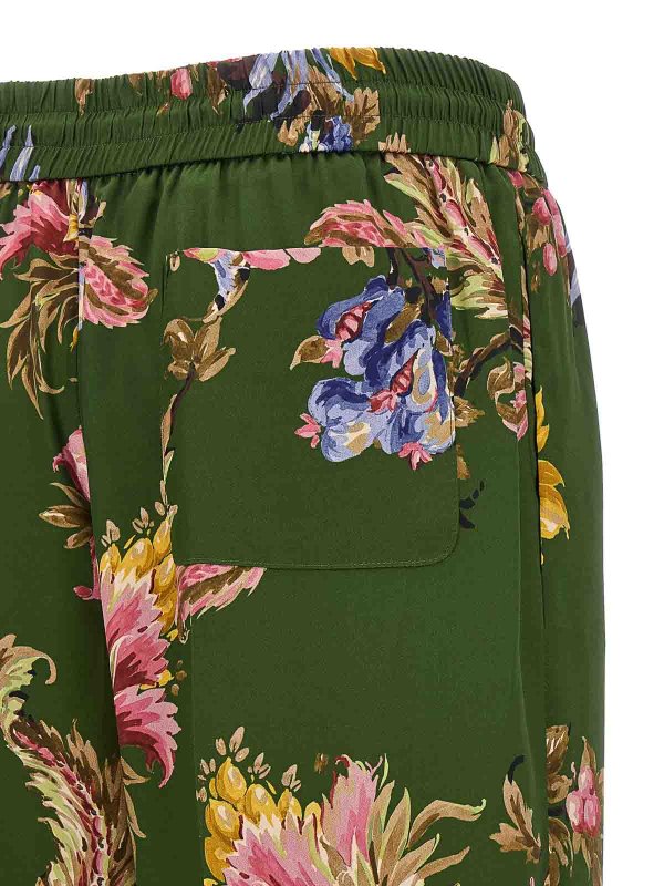 Pantalons Décontractés - Vert shop online: ETRO