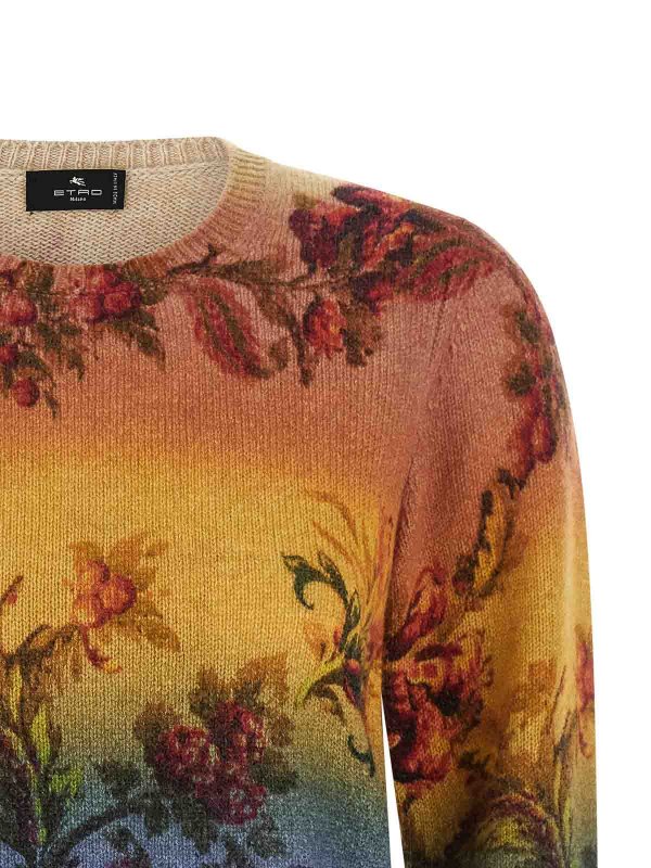 The Best Shops ETRO: Pull col rond - Pull Col Rond - Multicolore