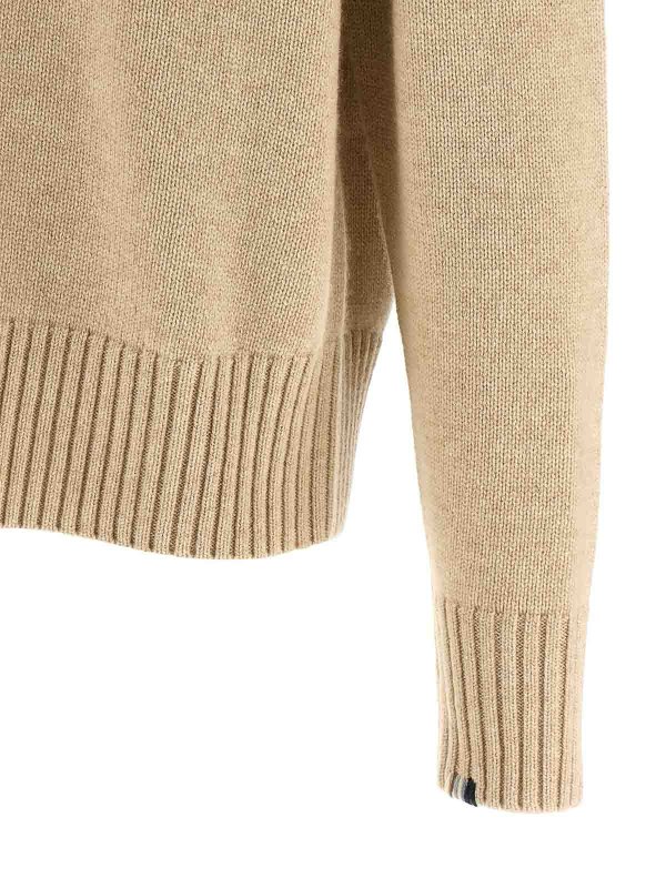 Rundhalspullover - Beige shop online: EXTREME CASHMERE