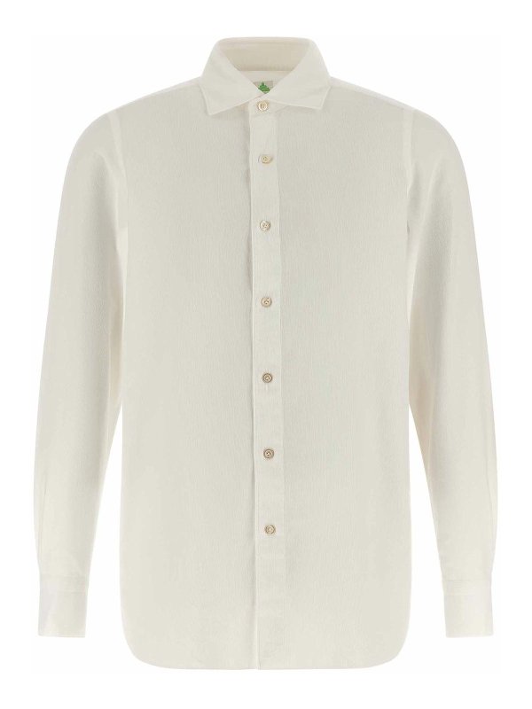 FINAMORE 1925: Camisas - Camisa - Blanco