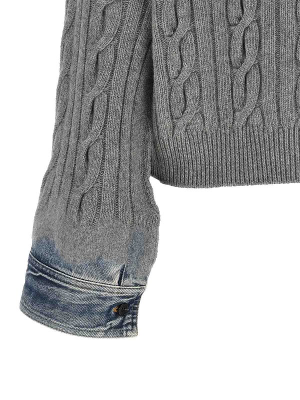 Rundhalspullover - Grau shop online: HAIKURE