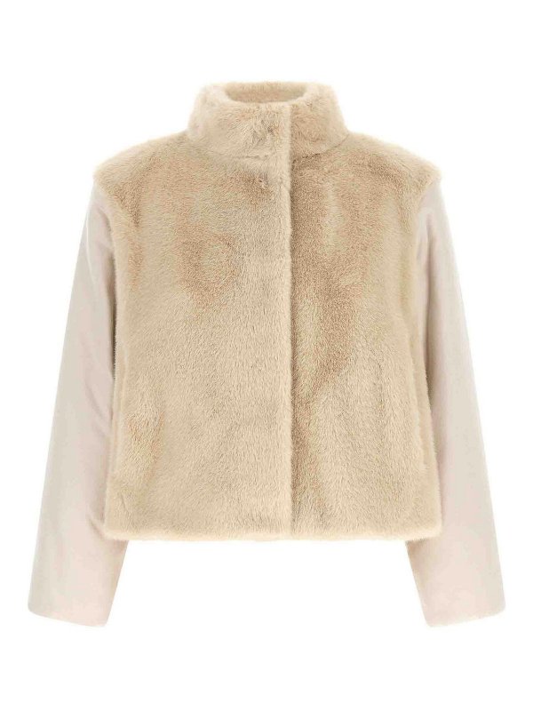 HERNO: Tops & Débardeurs - Top - Beige