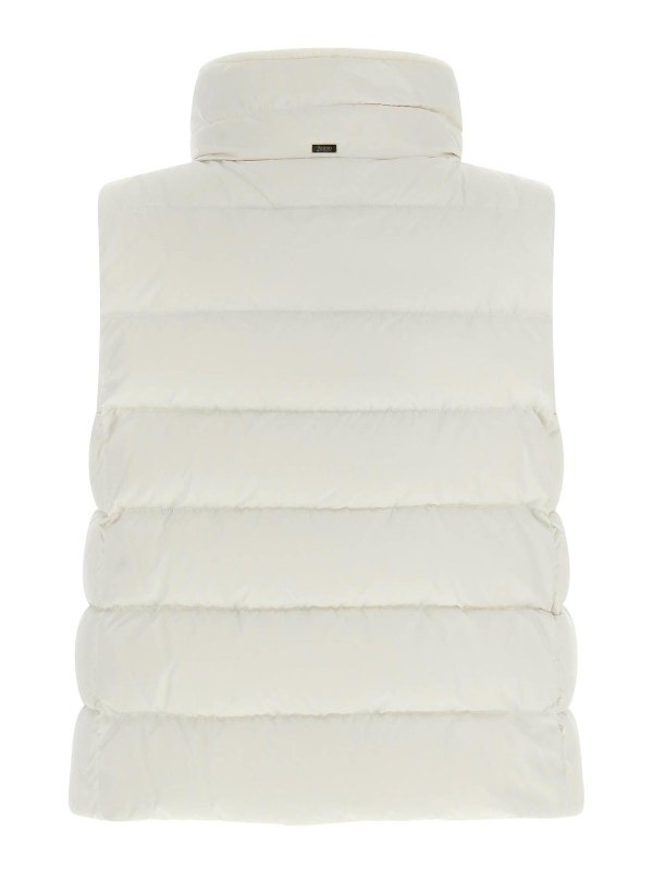 HERNO: vests online - Technical satin vest