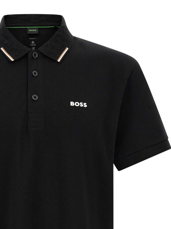 The Best Shops Hugo Boss: ポロシャツ - ポロシャツ - 黒
