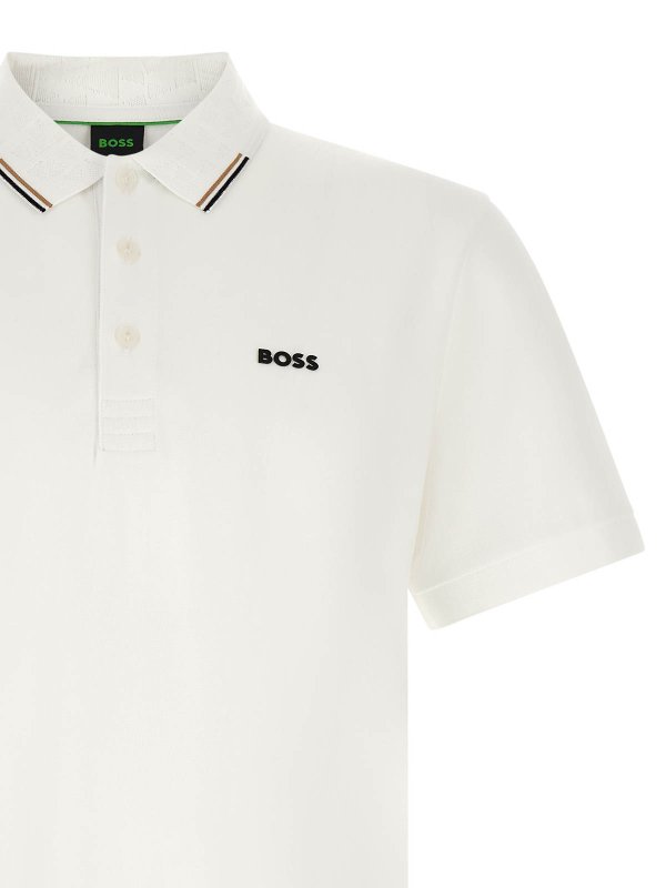 The Best Shops Hugo Boss: ポロシャツ - ポロシャツ - 白