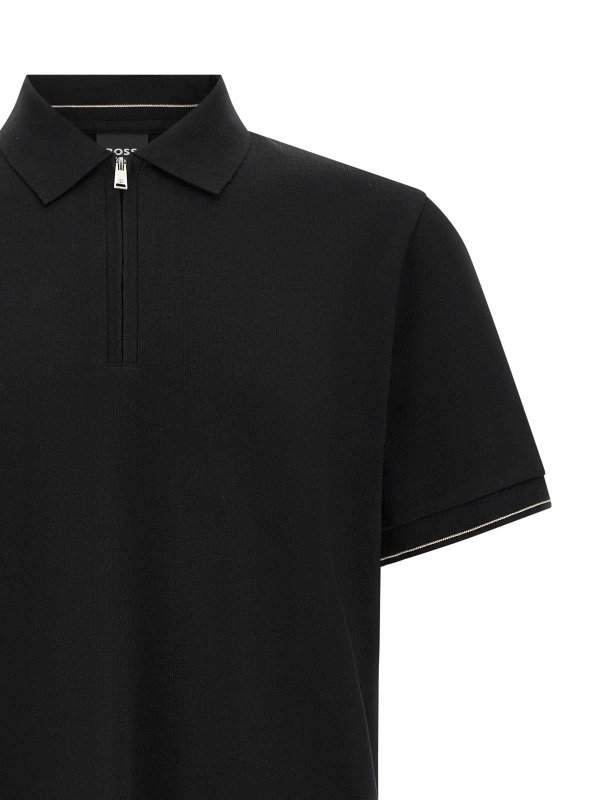 The Best Shops Hugo Boss: ポロシャツ - ポロシャツ - 黒