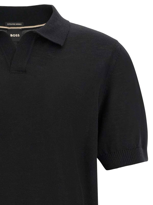 The Best Shops Hugo Boss: ポロシャツ - ポロシャツ - 黒