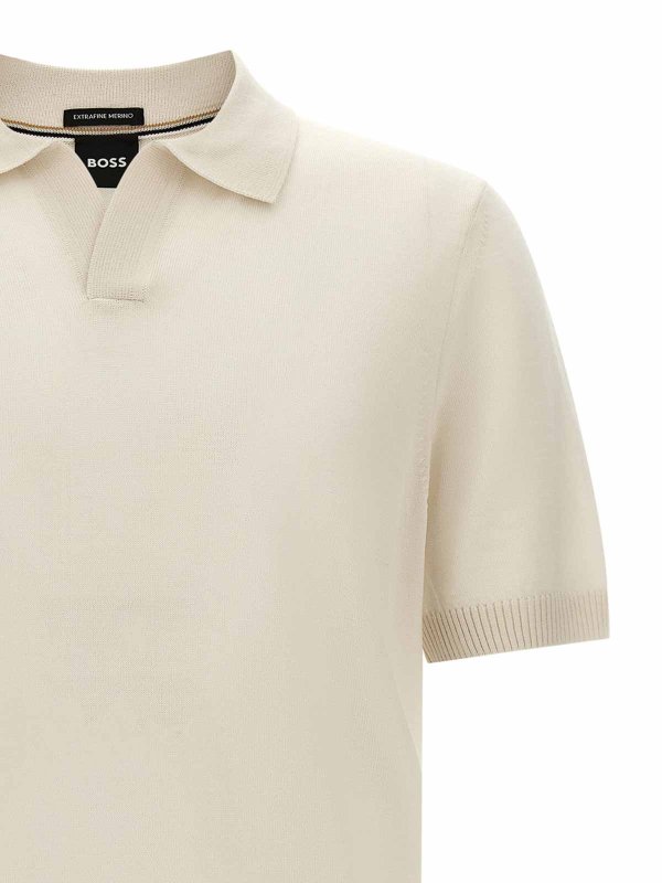 The Best Shops Hugo Boss: ポロシャツ - ポロシャツ - 白