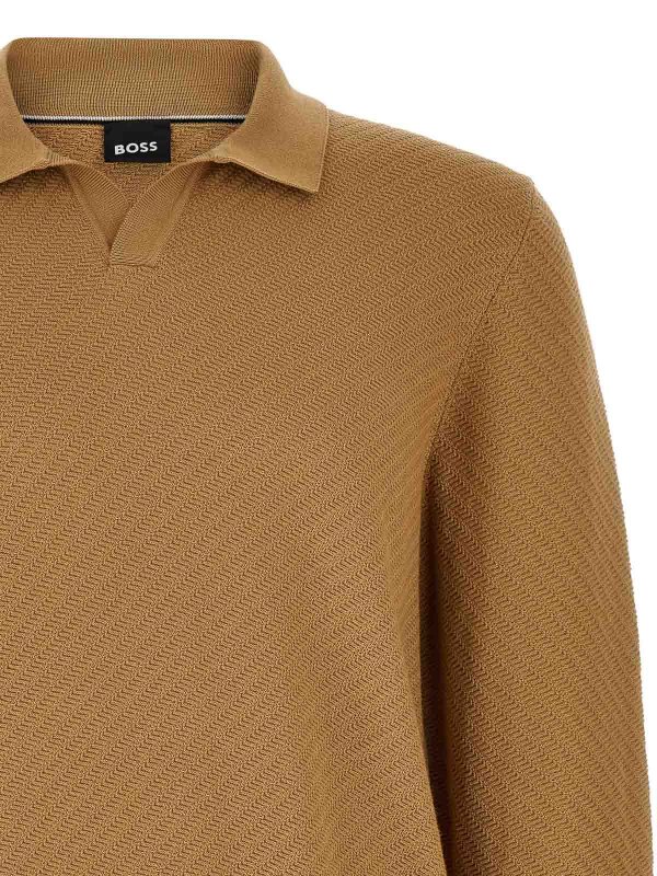 The Best Shops Hugo Boss: ポロシャツ - ポロシャツ - ブラウン