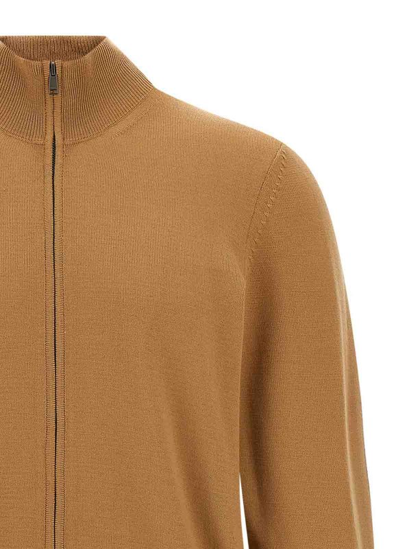 The Best Shops Hugo Boss: カーディガン - カーディガン - ブラウン