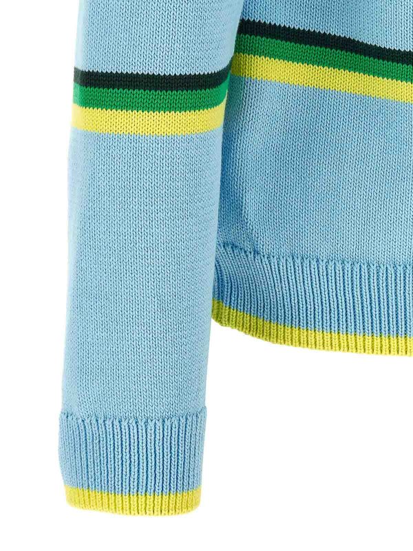Rundhalspullover - Hellblau shop online: J.W. ANDERSON
