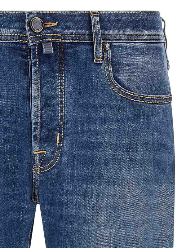 The Best Shops JACOB COHEN: Jeans Rectos - Vaqueros Rectos - Azul