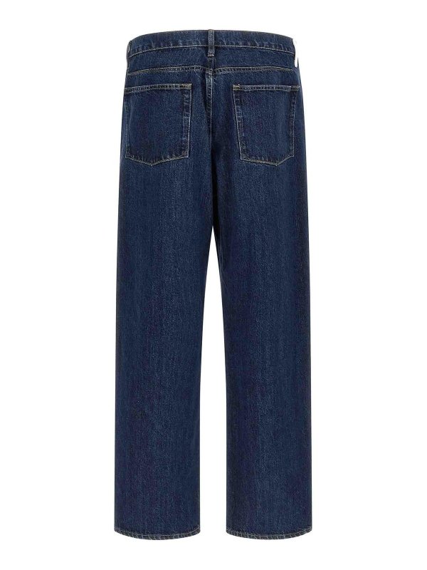 JIL SANDER: Jeans Rectos online - Vaqueros Rectos - Azul