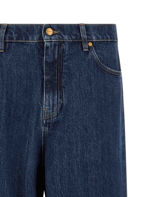 The Best Shops JIL SANDER: Jeans Rectos - Vaqueros Rectos - Azul