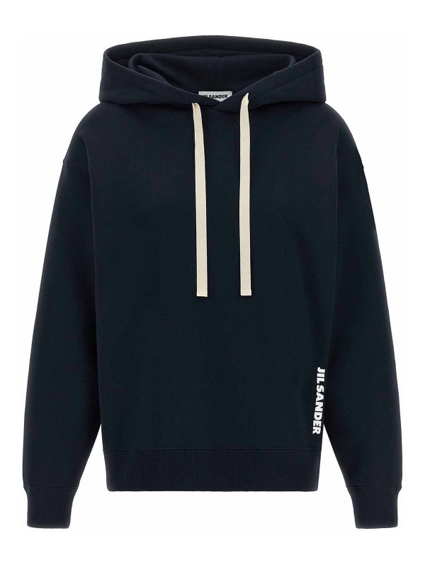 JIL SANDER: Sweatshirts und Pullover - Sweatshirt - Blau