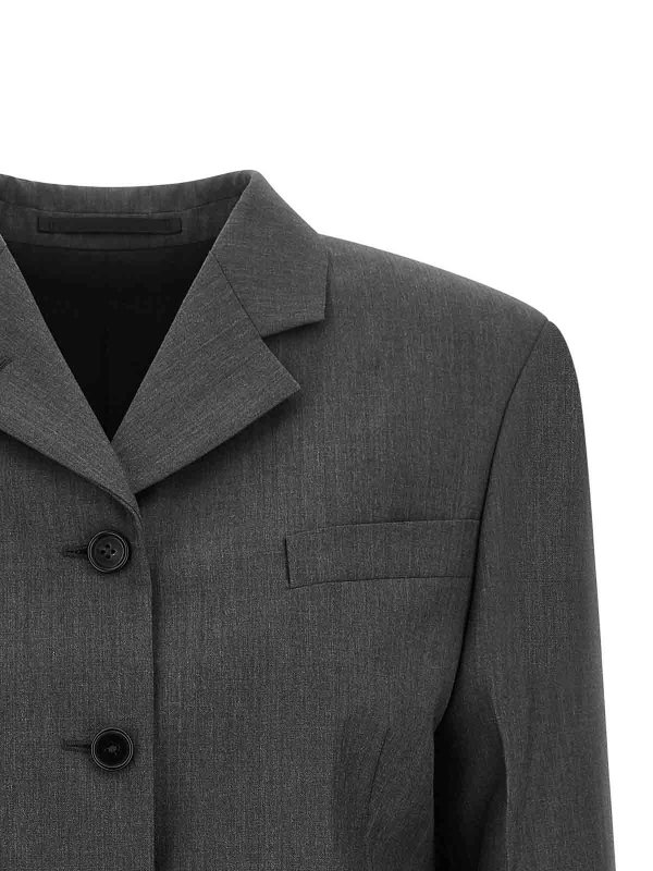 The Best Shops JIL SANDER: blazers - Single-breasted blazer