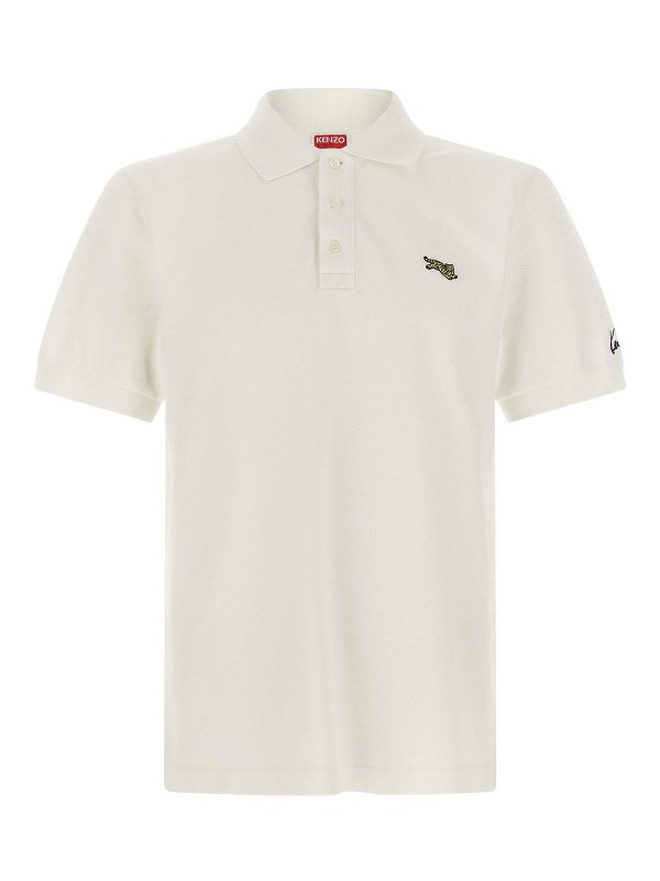 KENZO: Poloshirts - Poloshirt - Weiß