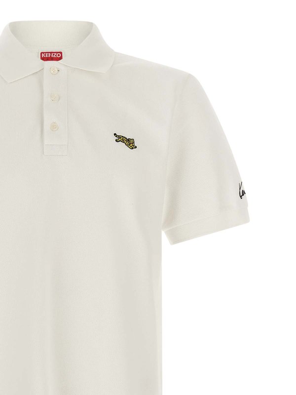 The Best Shops KENZO: Poloshirts - Poloshirt - Weiß
