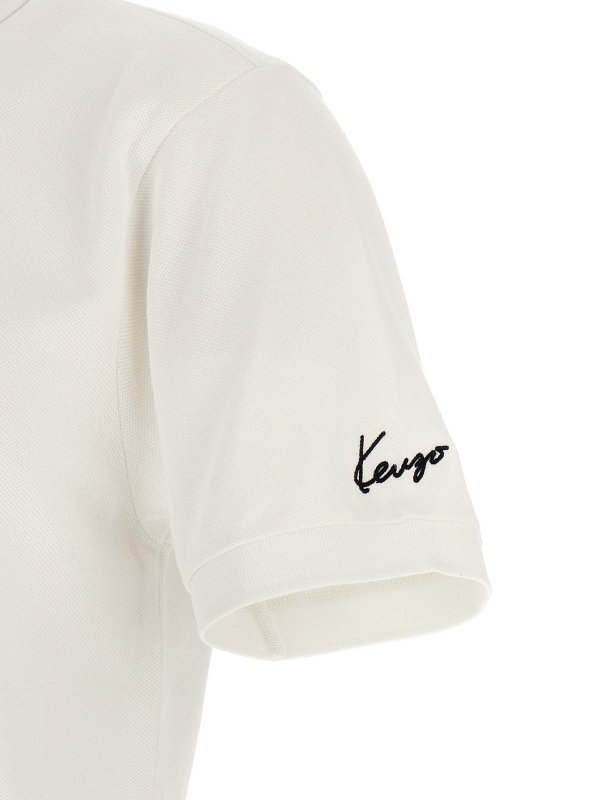 Poloshirt - Weiß shop online: KENZO