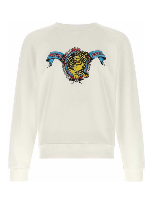 KENZO: Sudaderas y suéteres - Sudadera - Blanco