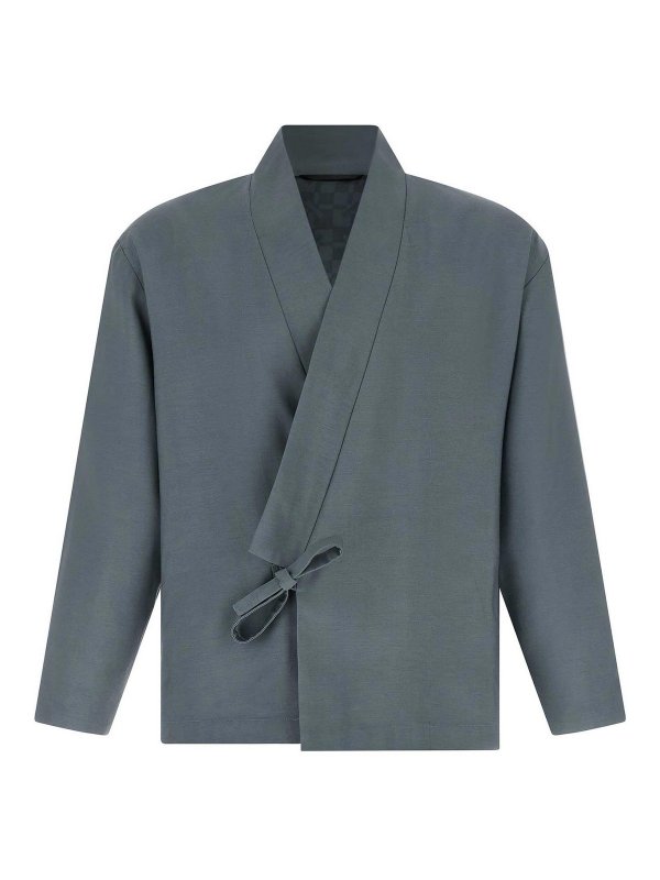KENZO: Blazer - Blazer - Gris