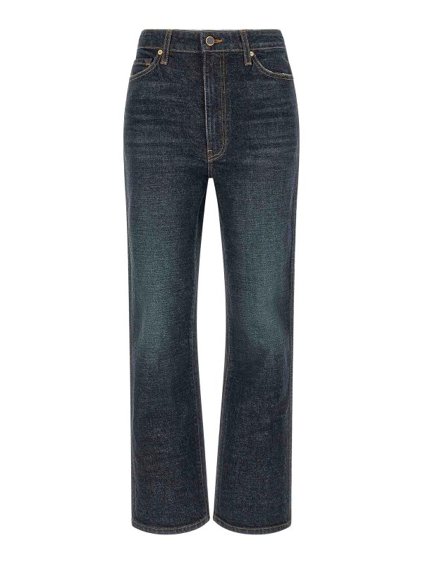 KHAITE: flared jeans - abigail