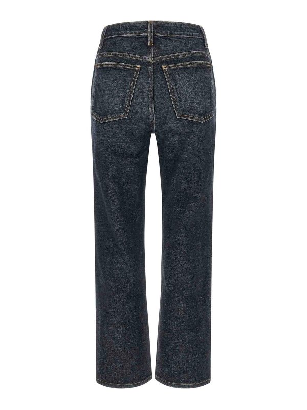 KHAITE: flared jeans online - abigail