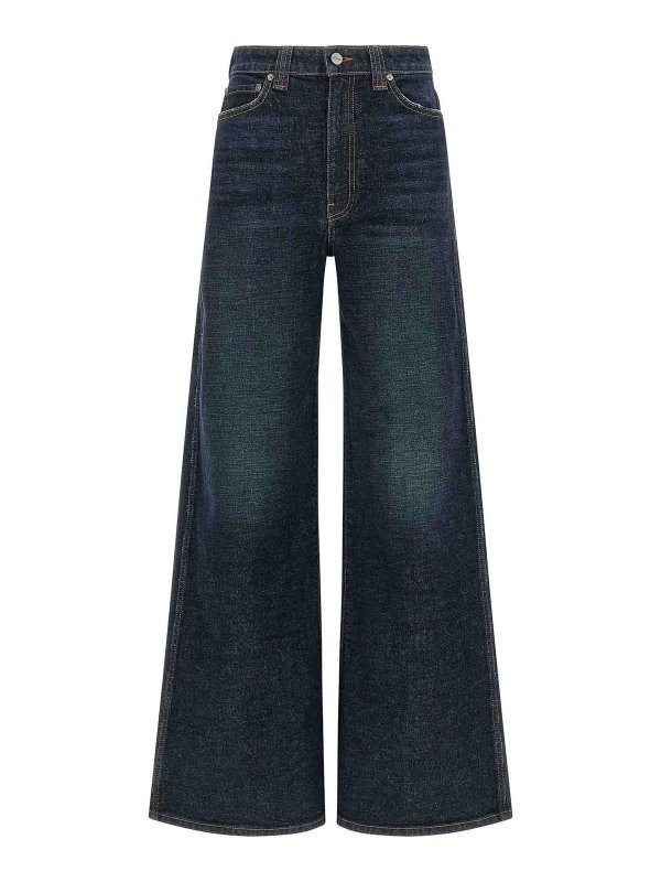 KHAITE: flared jeans - dane