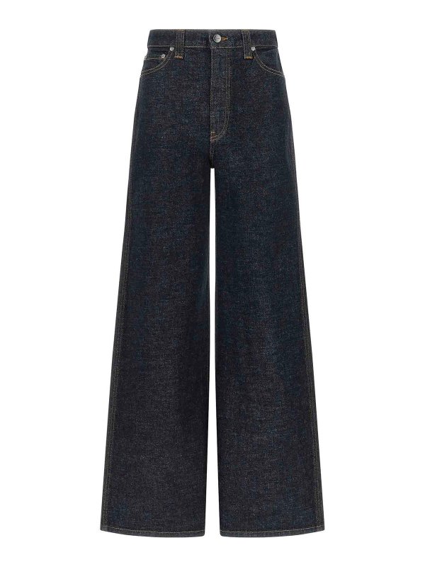 KHAITE: flared jeans - dane