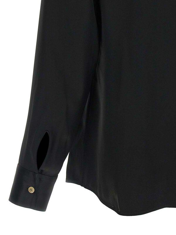 シャツ - 黒 shop online: KHAITE
