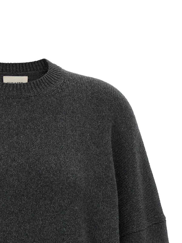 The Best Shops KHAITE: クルーネック - クルーネック - グレー