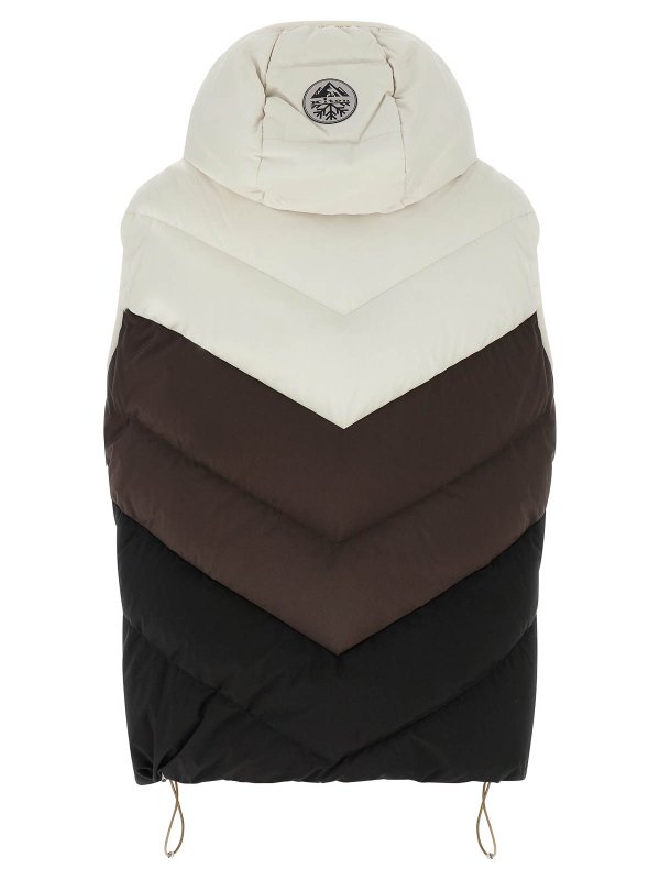 The Best Shops KITON: padded jackets - Chevron stitching padded vest