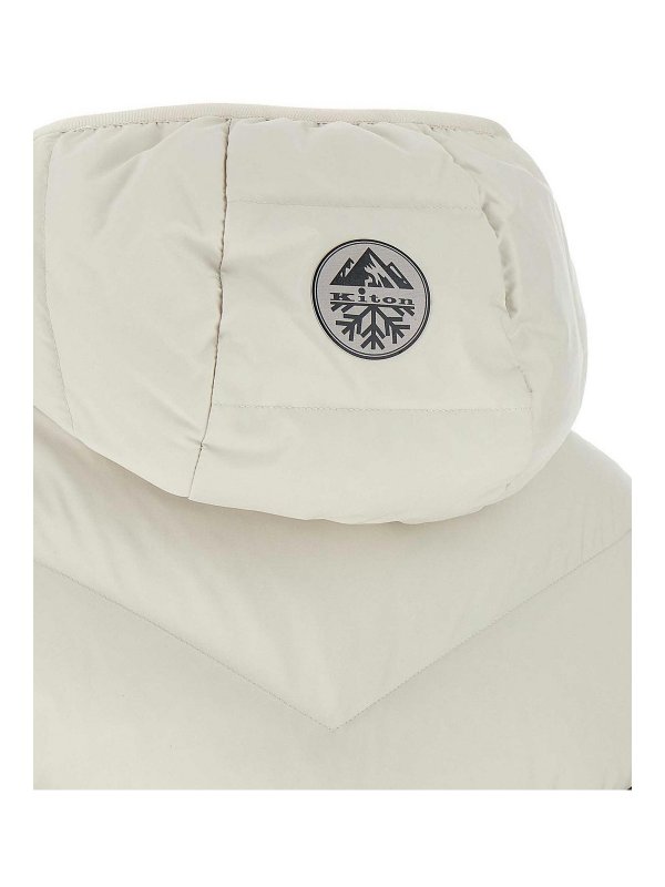 KITON buy online Chevron stitching padded vest
