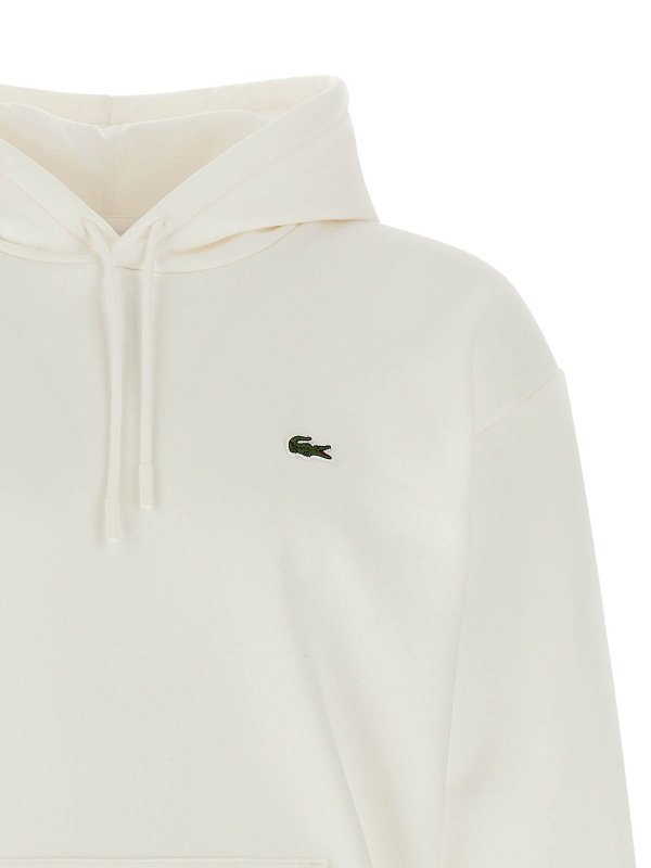 The Best Shops LACOSTE: Sudaderas y suéteres - Sudadera - Blanco