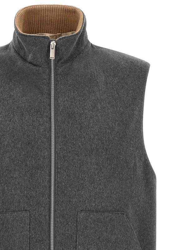 The Best Shops LARDINI: vests - Wool vest