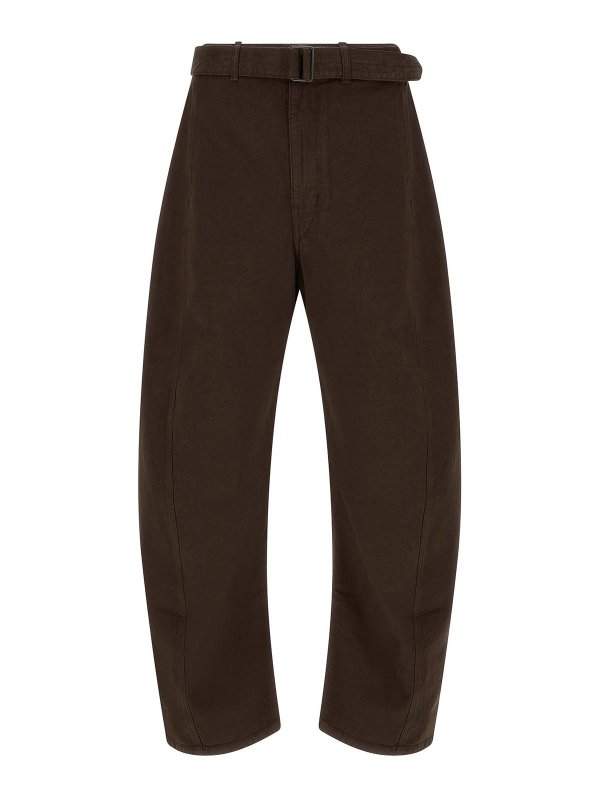 LEMAIRE: casual trousers - twisted