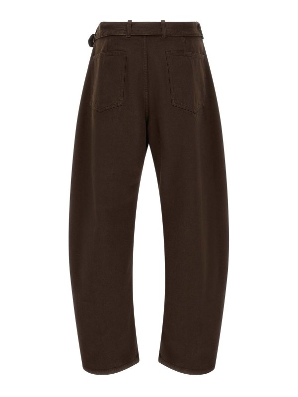 LEMAIRE: casual trousers online - twisted