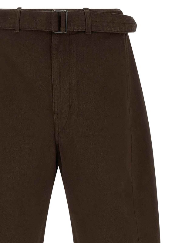 The Best Shops LEMAIRE: casual trousers - twisted