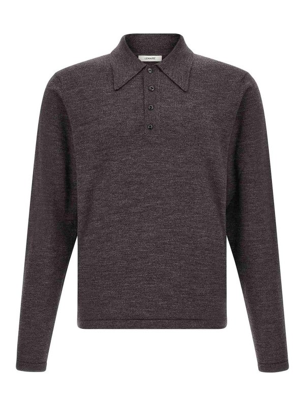 LEMAIRE: Polos  - Polo - Marron