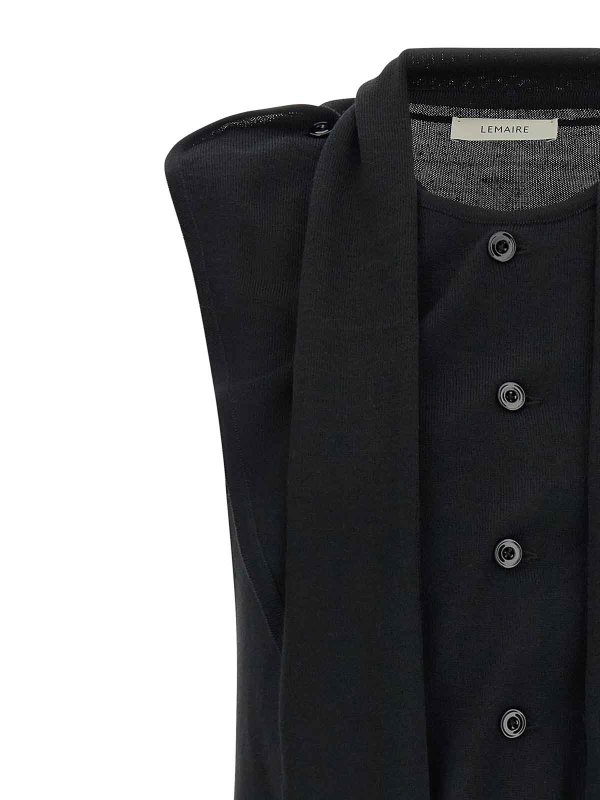 ベスト - 黒 shop online: LEMAIRE