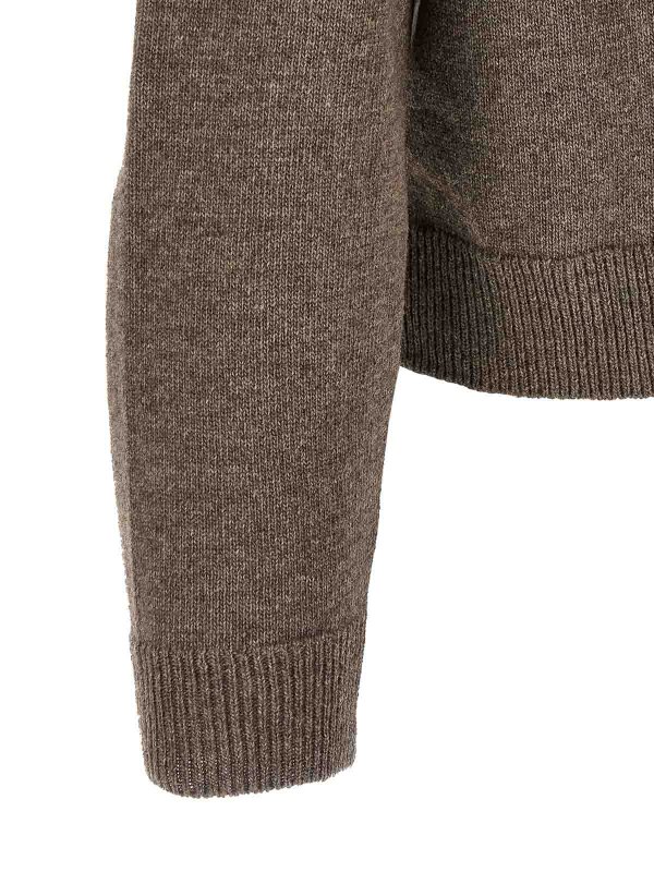 Rundhalspullover - Braun shop online: Maison Margiela