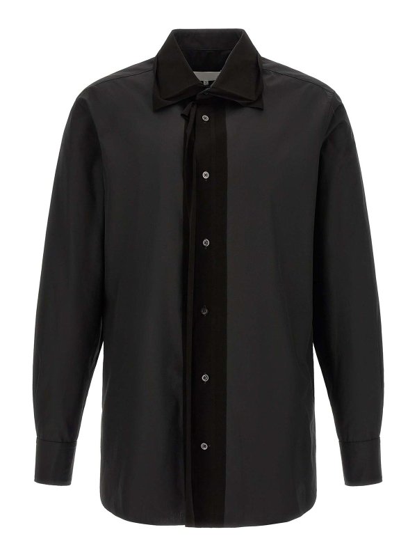 Maison Margiela: Hemden - Hemd - Schwarz