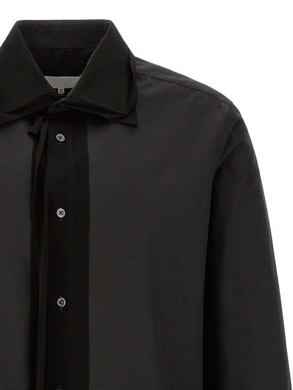 The Best Shops Maison Margiela: Hemden - Hemd - Schwarz