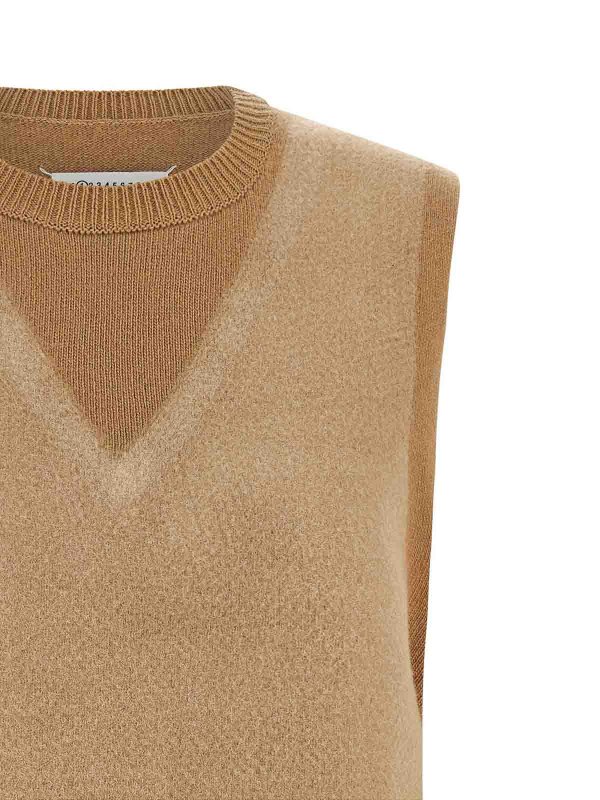 The Best Shops Maison Margiela: Chalecos - Chaleco - Beis