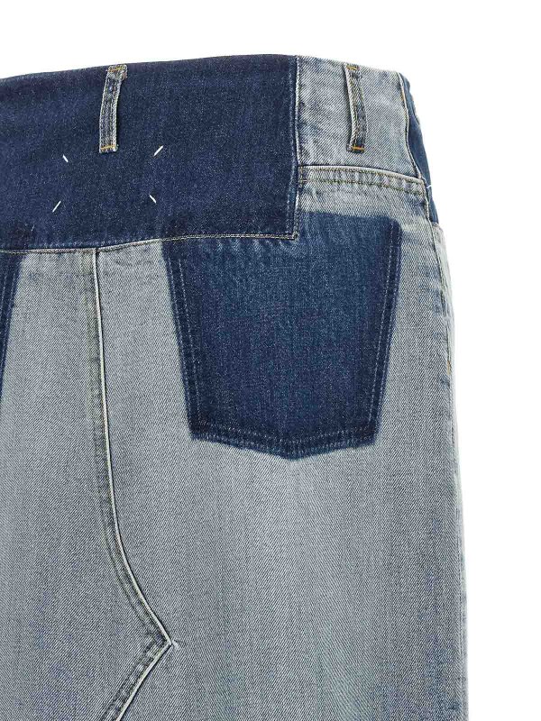 Midirock - Hellblau shop online: Maison Margiela
