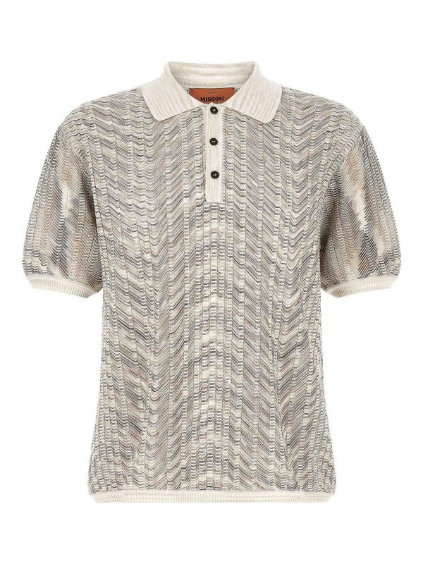 MISSONI: Poloshirts - Poloshirt - Bunt